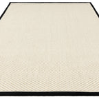 Korra Double Loop Charcoal Cream Rug