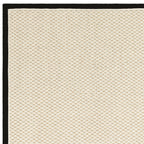 Korra Double Loop Charcoal Cream Rug
