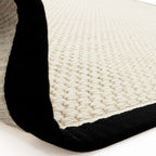 Korra Double Loop Charcoal Cream Rug