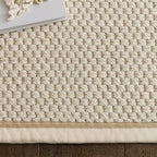 Alfombra Korra Doble Loop Crema Lino
