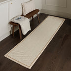 Alfombra Korra Doble Loop Crema Lino