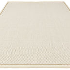 Alfombra Korra Doble Loop Crema Lino