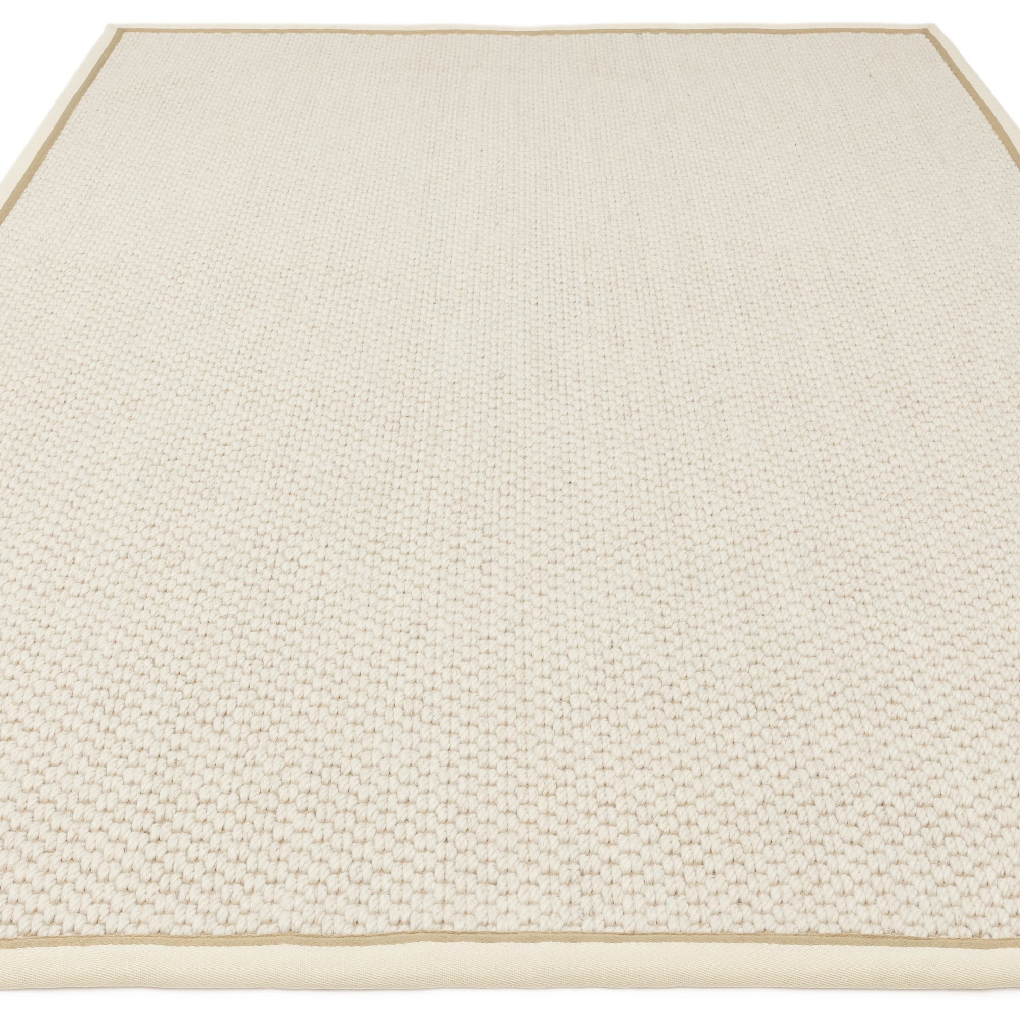 Alfombra Korra Doble Loop Crema Lino