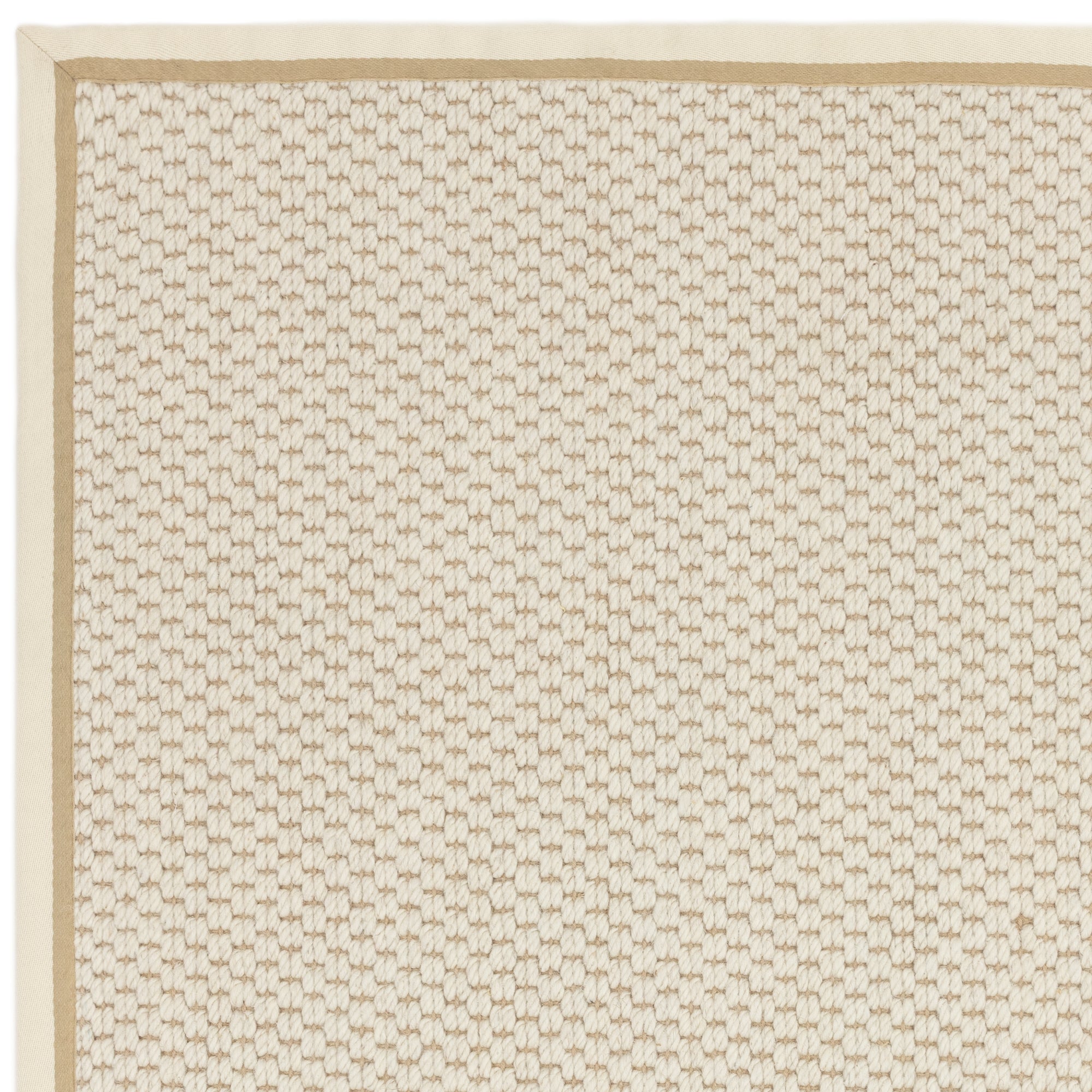 Alfombra Korra Doble Loop Crema Lino