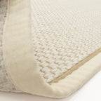 Alfombra Korra Doble Loop Crema Lino