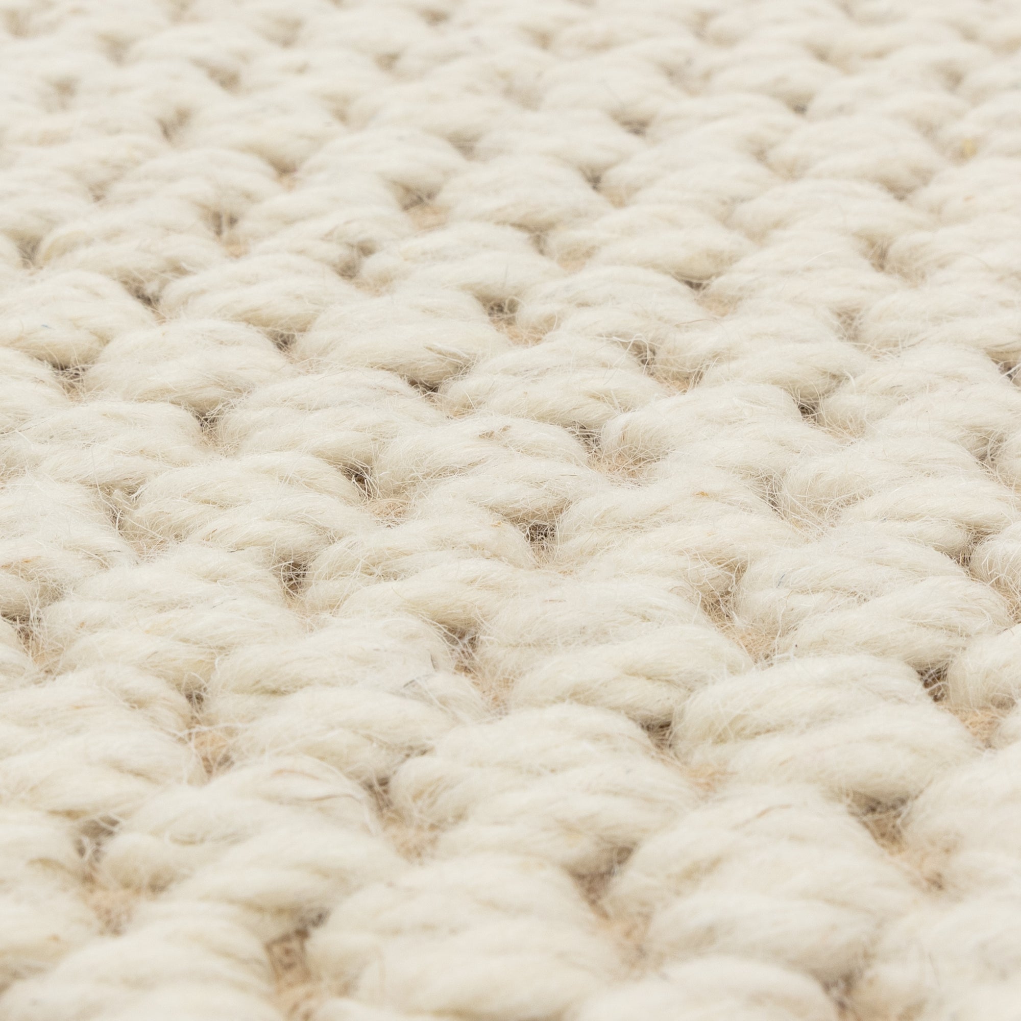 Alfombra Korra Doble Loop Crema Lino