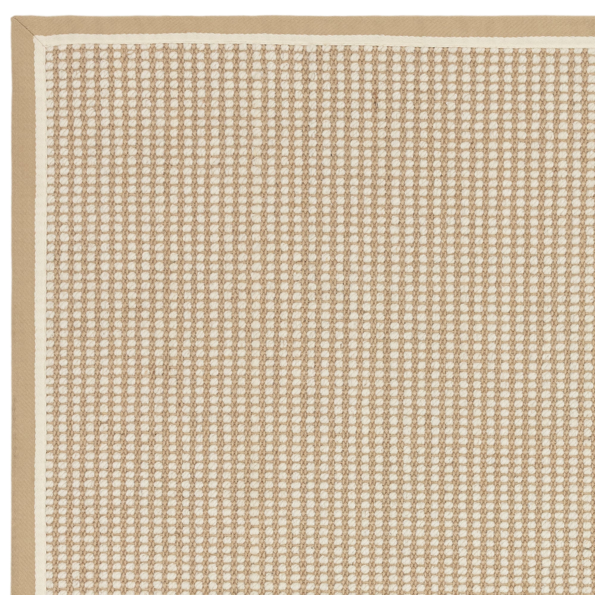 Korra Loop Linen Cream Rug