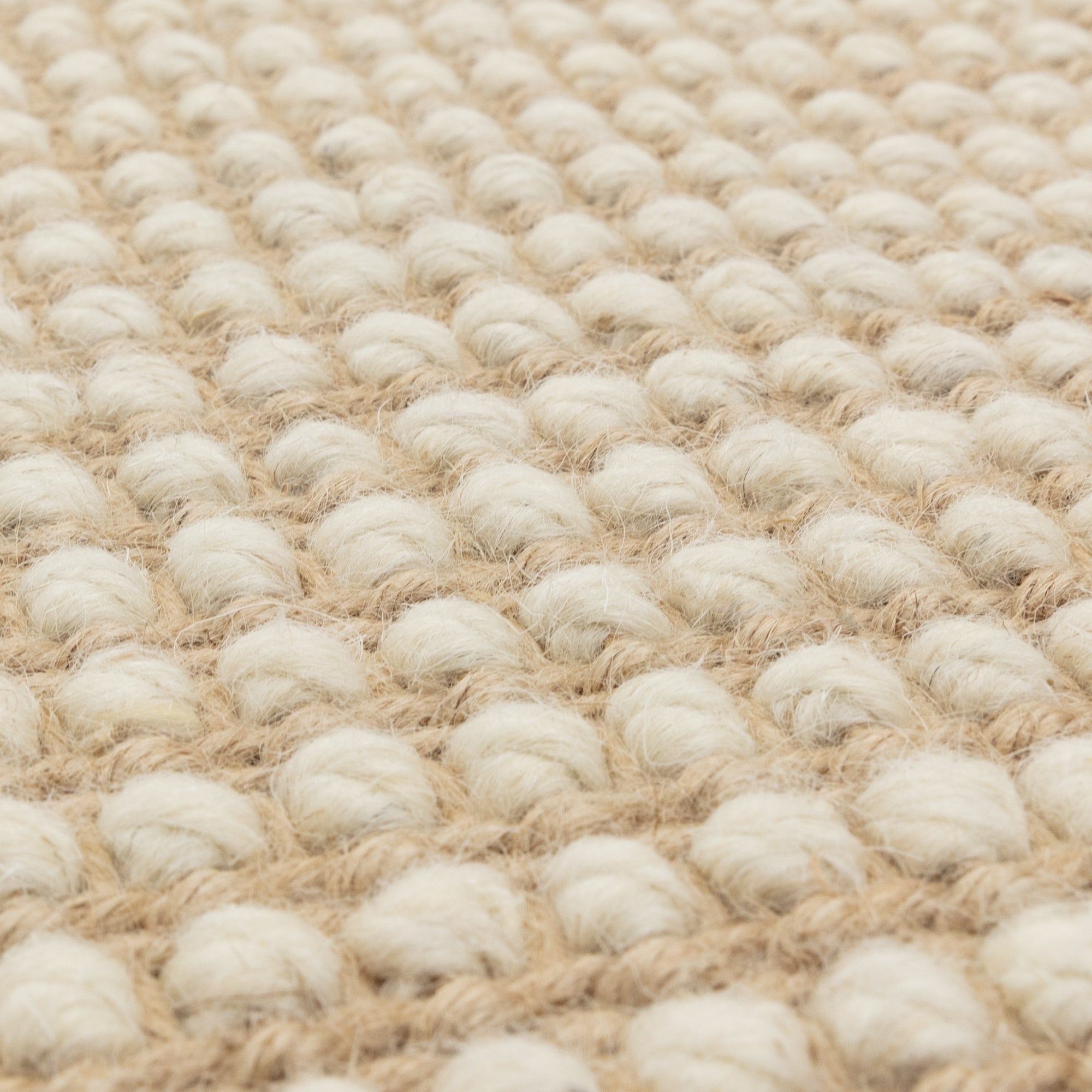 Korra Loop Linen Cream Rug