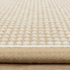 Korra Loop Linen Cream Rug