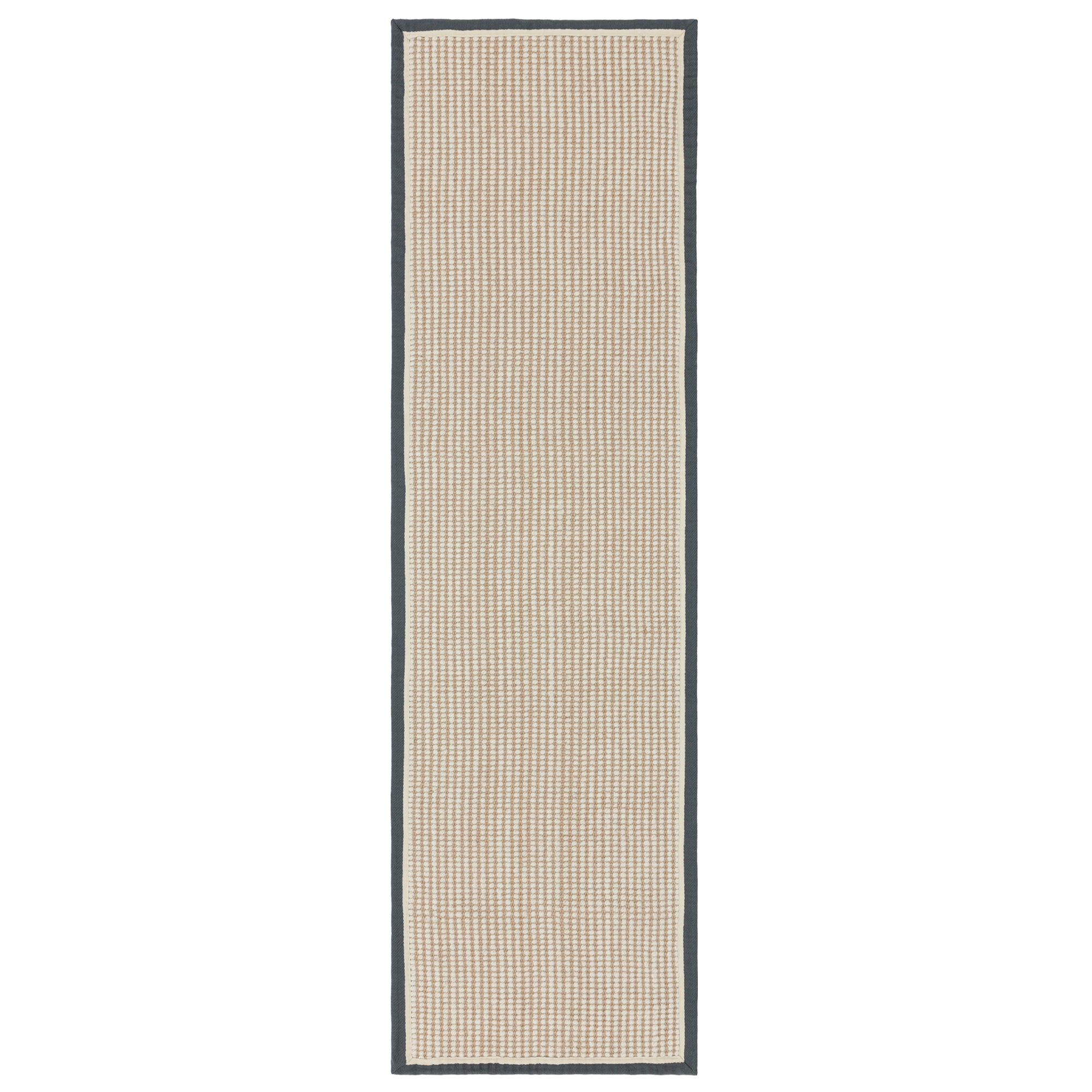 Alfombra Korra Loop Pizarra Crema