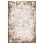 Alfombra Kuza Border Beige