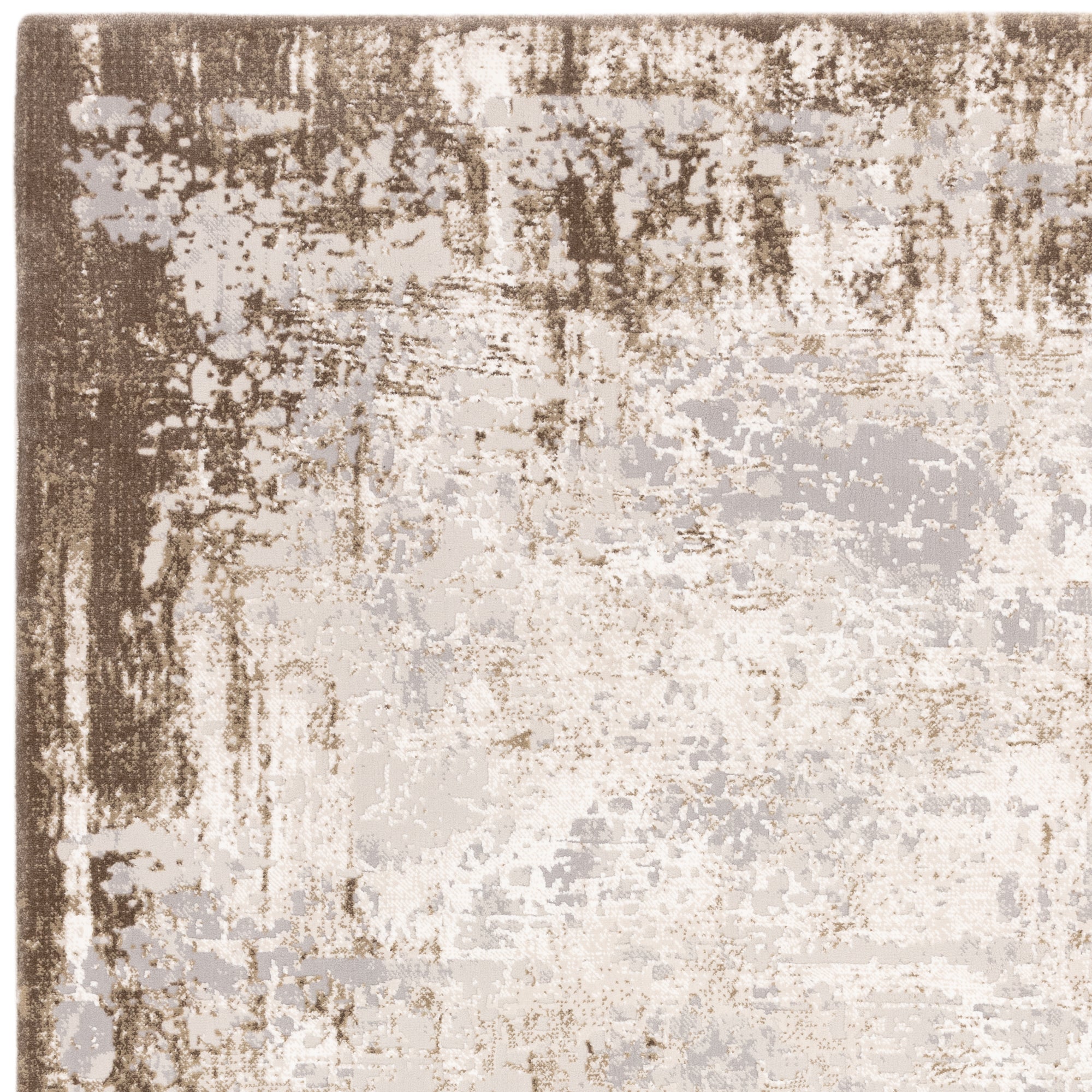 Alfombra Kuza Border Beige