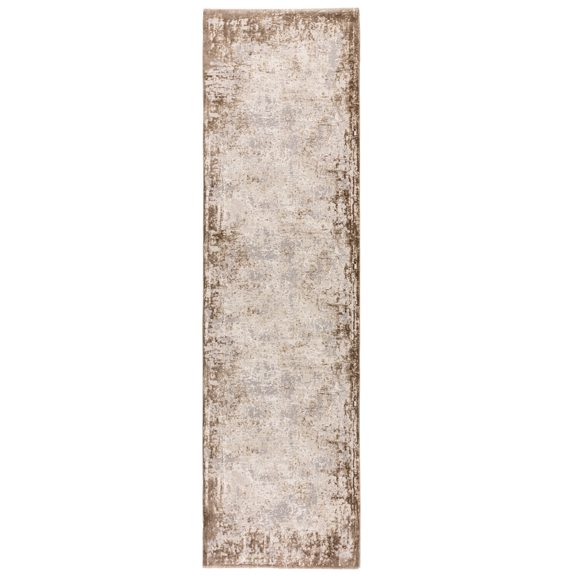 Alfombra Kuza Border Beige