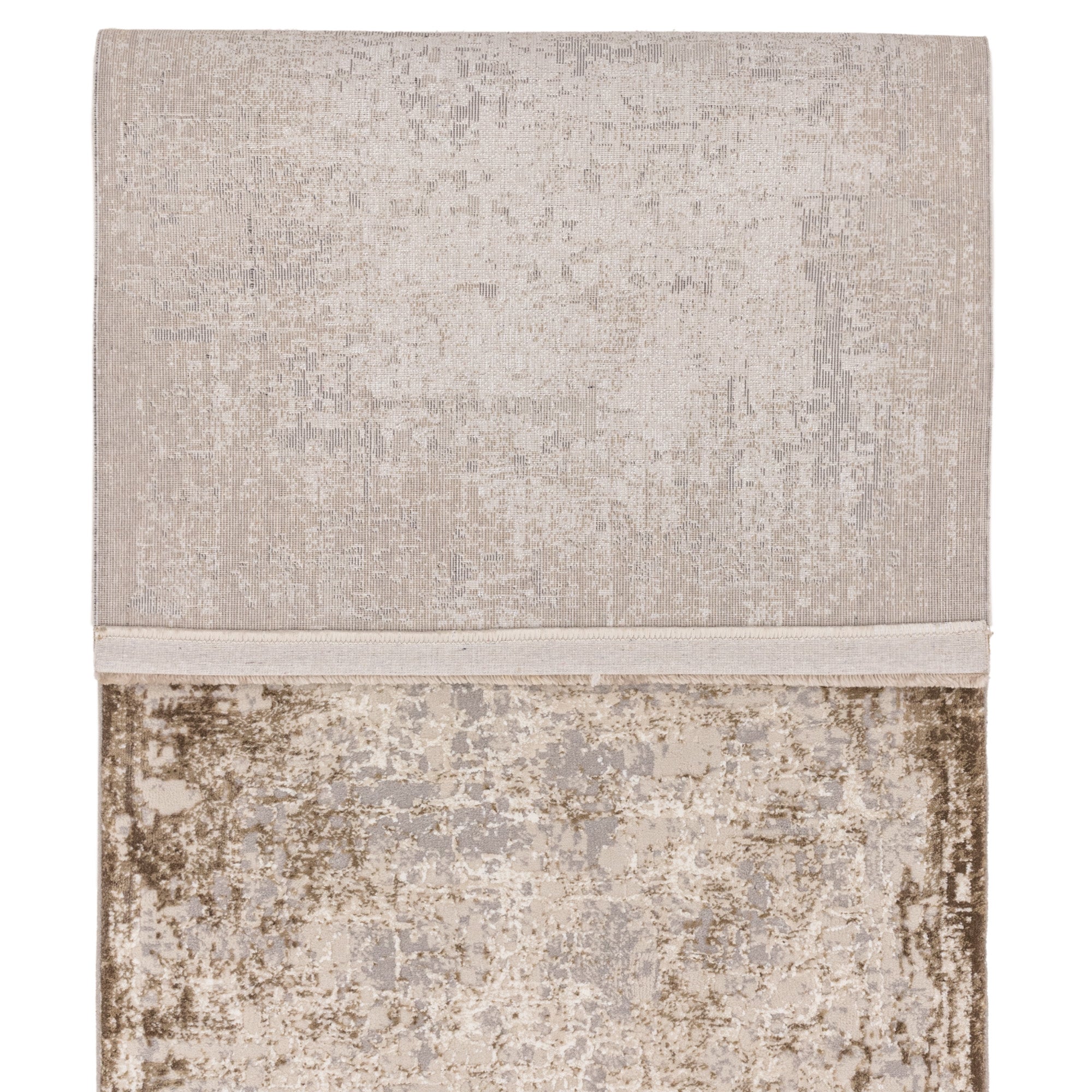 Alfombra Kuza Border Beige