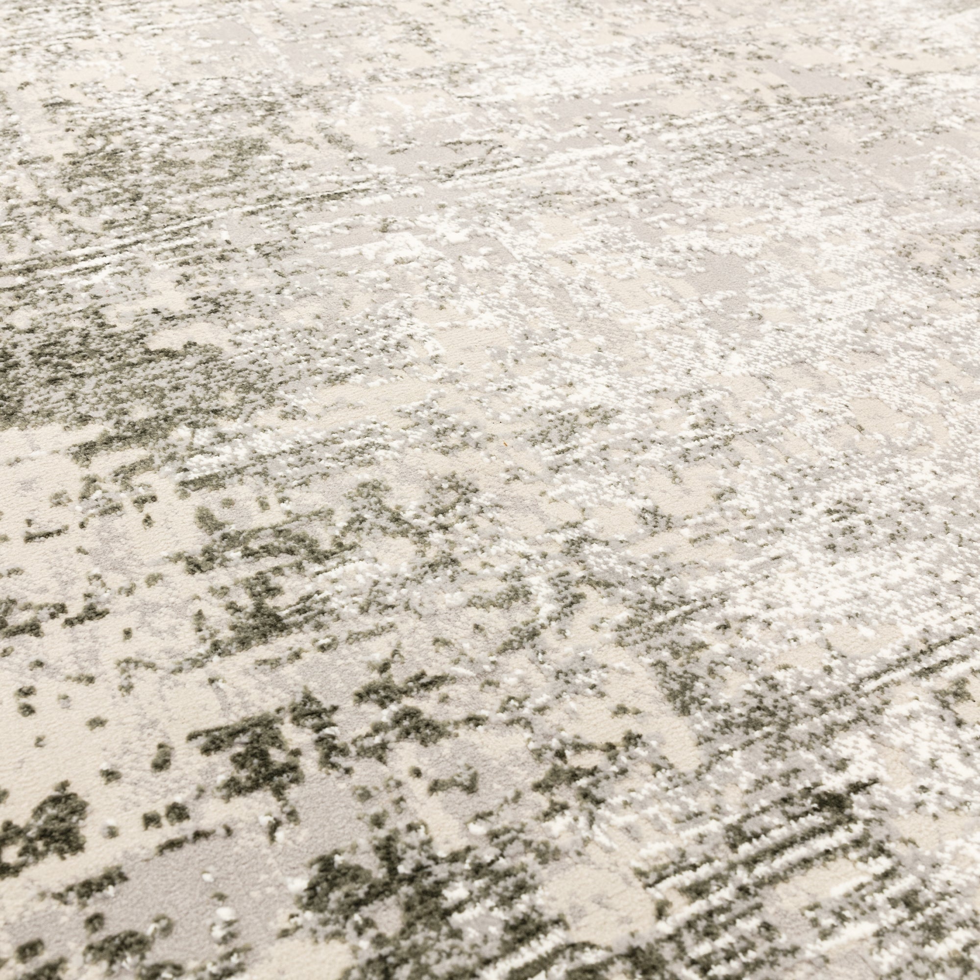 Alfombra Kuza Border Verde