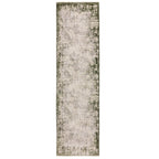 Alfombra Kuza Border Verde