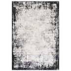 Alfombra Kuza Border Gris