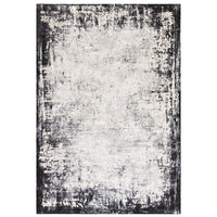 Alfombra Kuza Border Gris