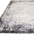 Alfombra Kuza Border Gris