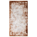 Alfombra Kuza Border Terracota