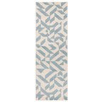 Alfombra Muse MU03 con formas azules