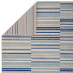 Alfombra Muse MU05 con rayas azules
