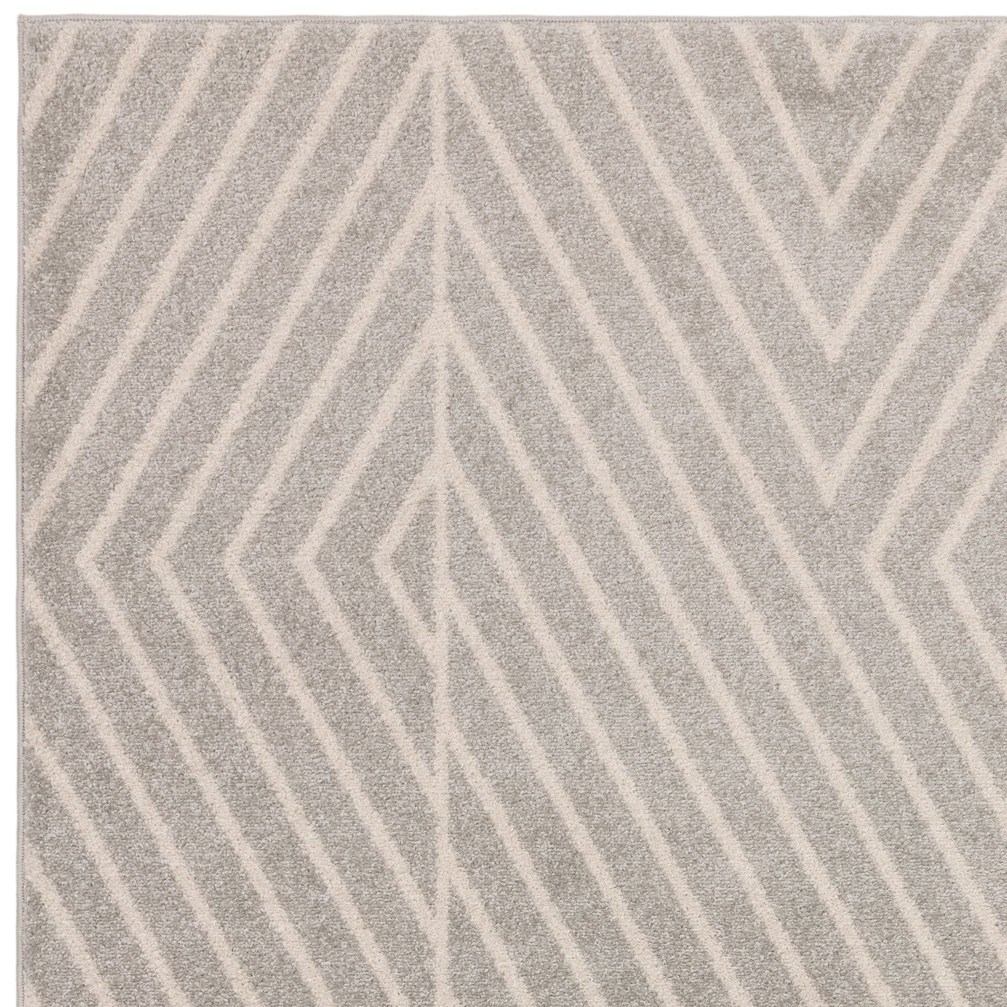 Alfombra Muse MU09 lineal gris