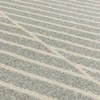 Alfombra Muse MU09 lineal gris