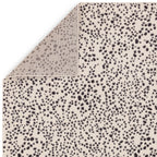 Alfombra Muse MU11 negra con manchas