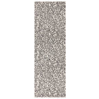 Alfombra Muse MU11 negra con manchas