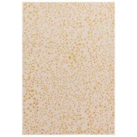 Alfombra Muse MU12 amarilla con manchas