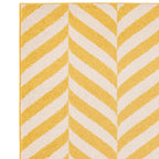 Alfombra Muse MU08 Chevron amarilla