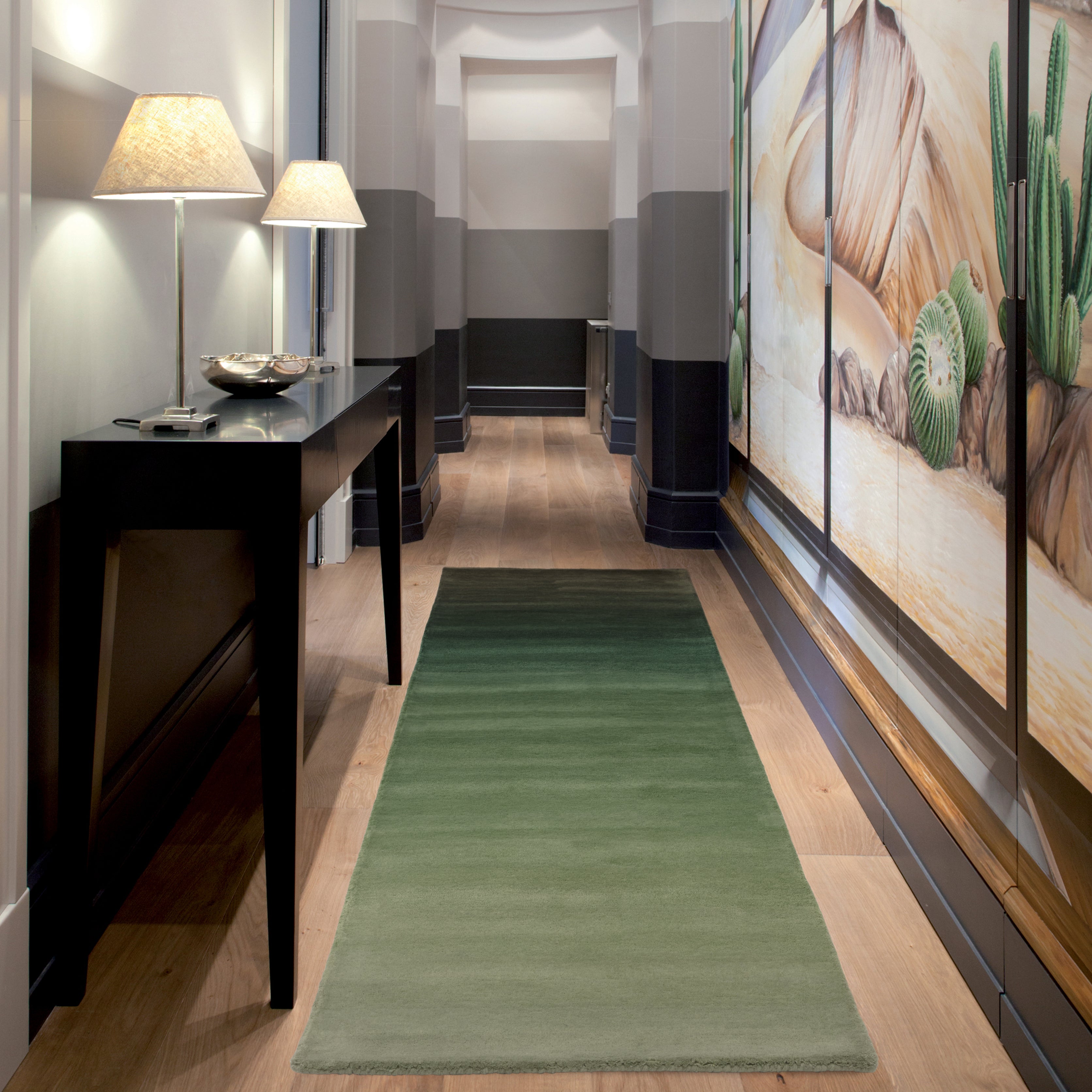 Alfombra Ombre Verde