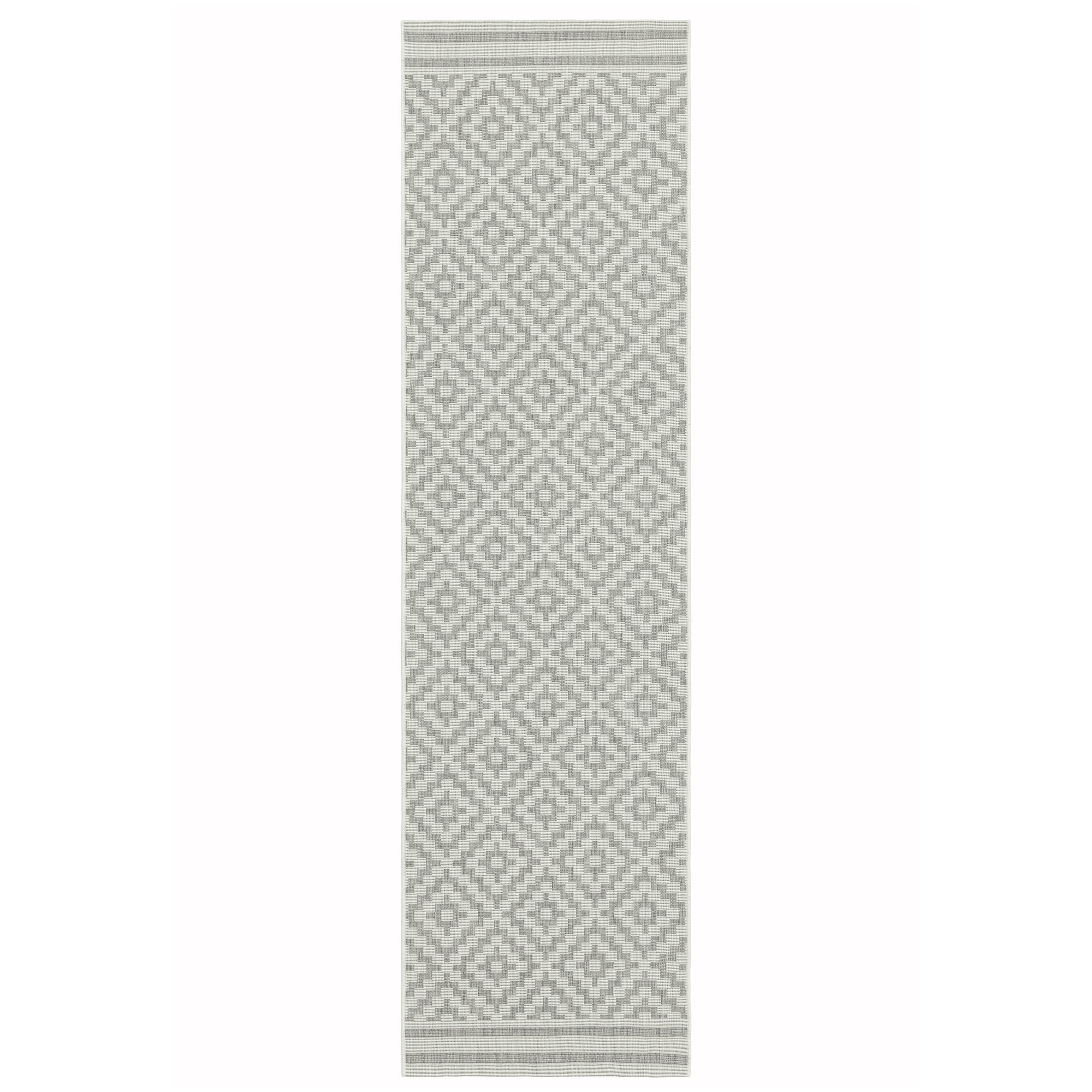 Alfombra Patio PAT11 diamante gris