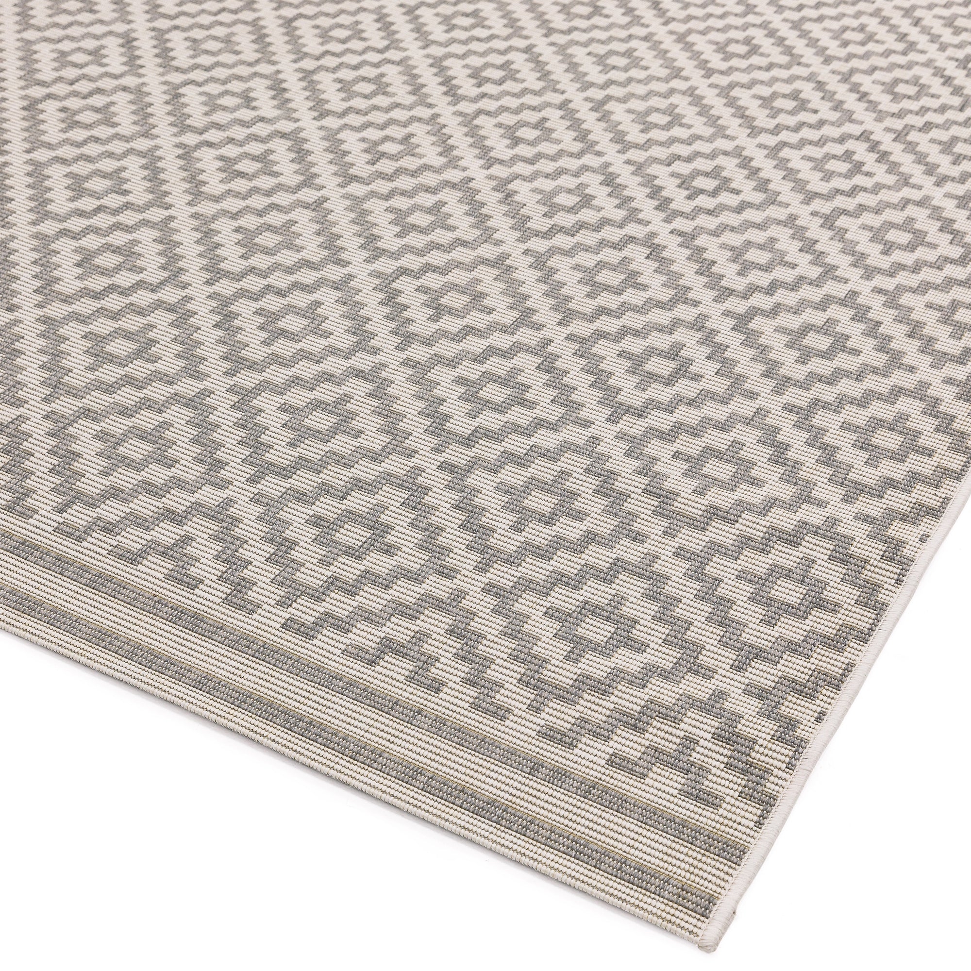 Alfombra Patio PAT11 diamante gris