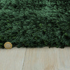 Alfombra Plush esmeralda