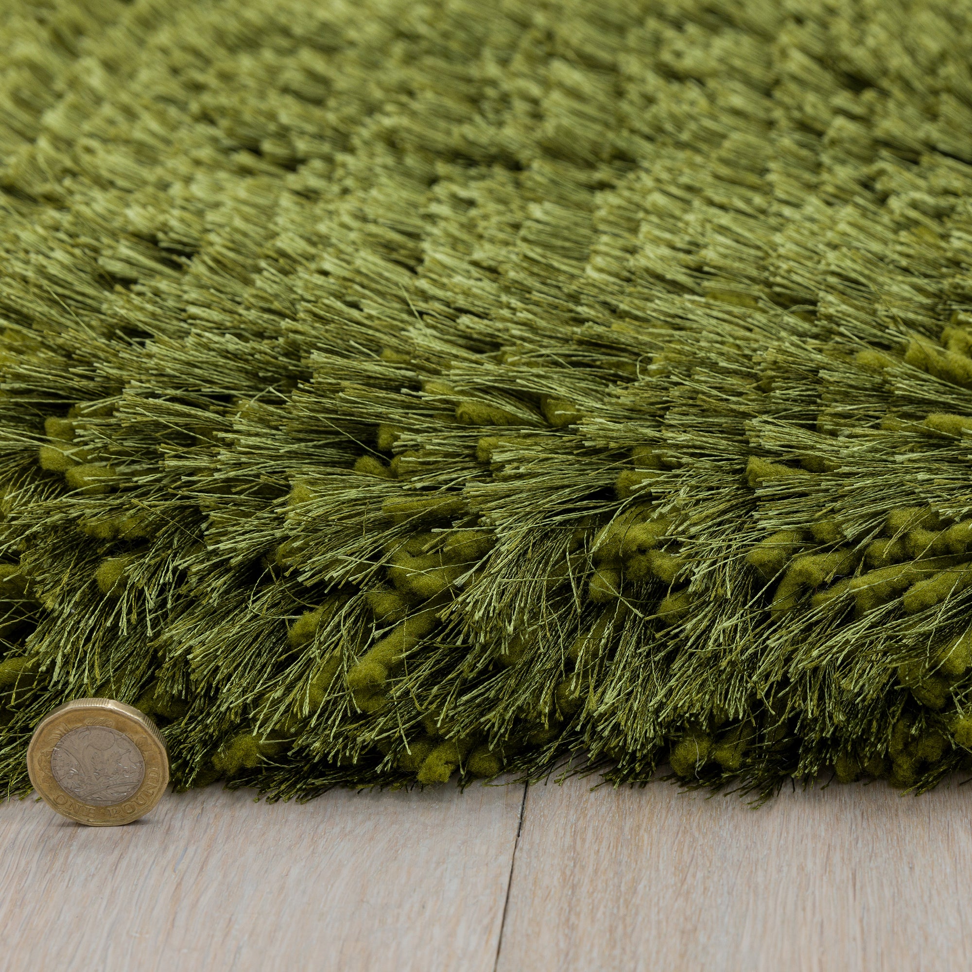 Alfombra Plush verde