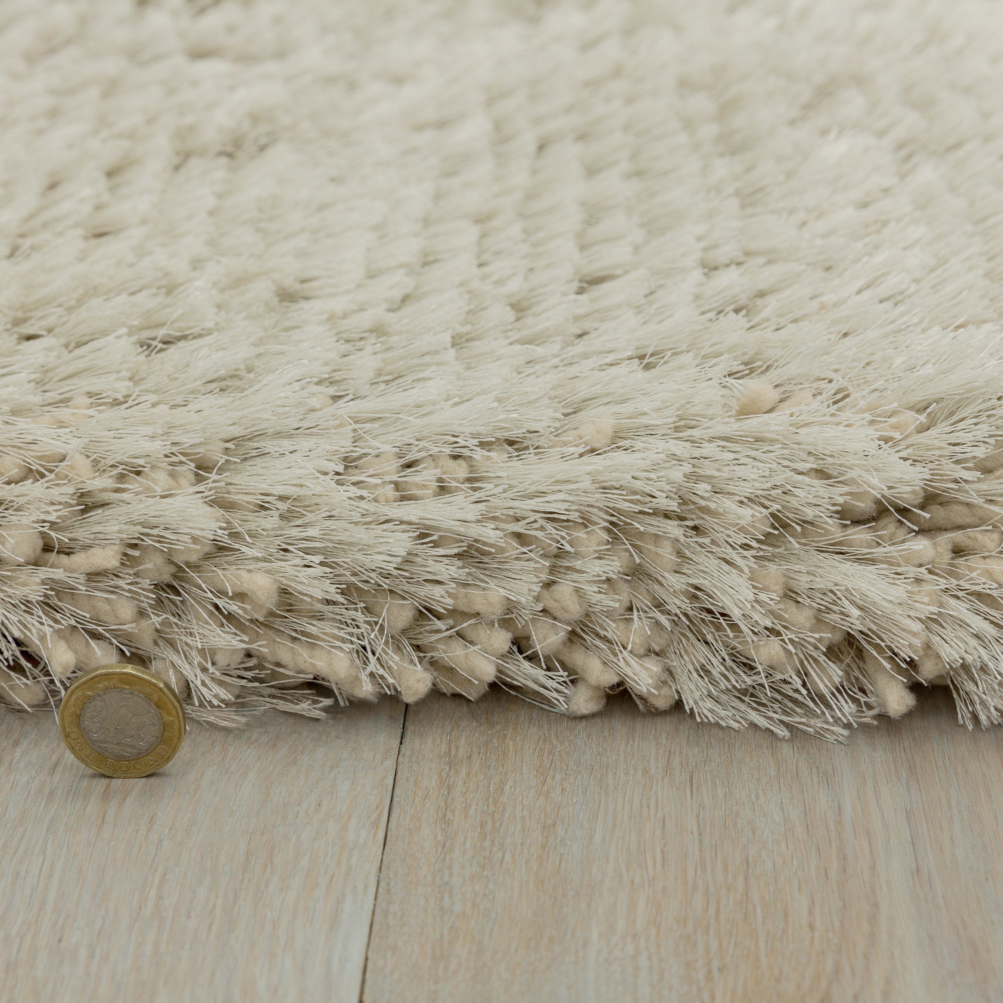 Alfombra Plush perla