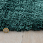Alfombra Plush petróleo
