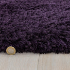 Alfombra Plush púrpura