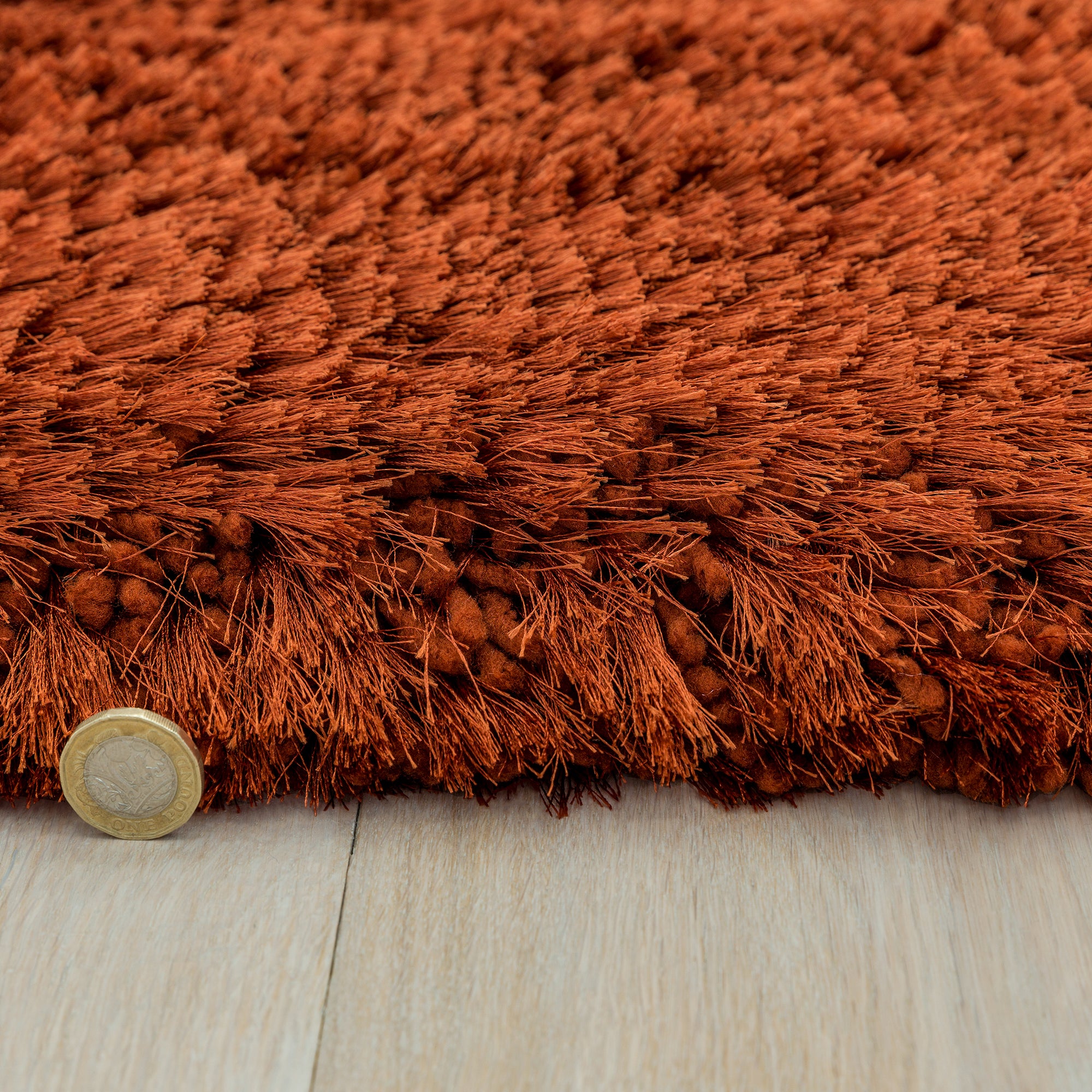 Plush Rust Rug