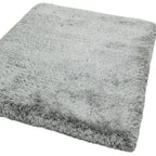 Alfombra Plush plata