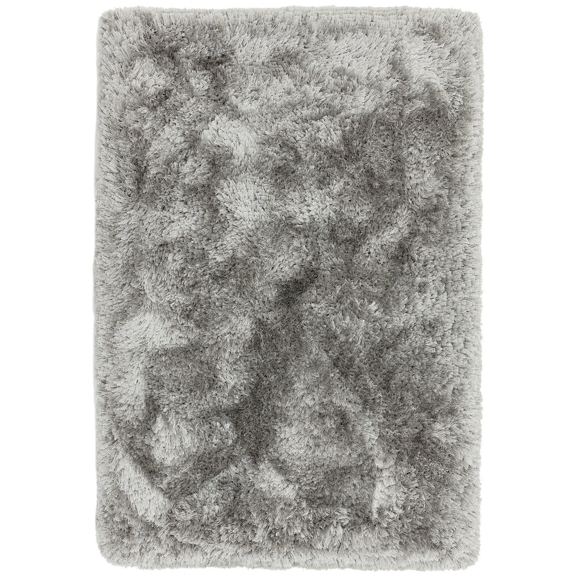 Plush Silver Rug