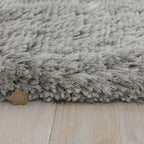 Alfombra Plush plata
