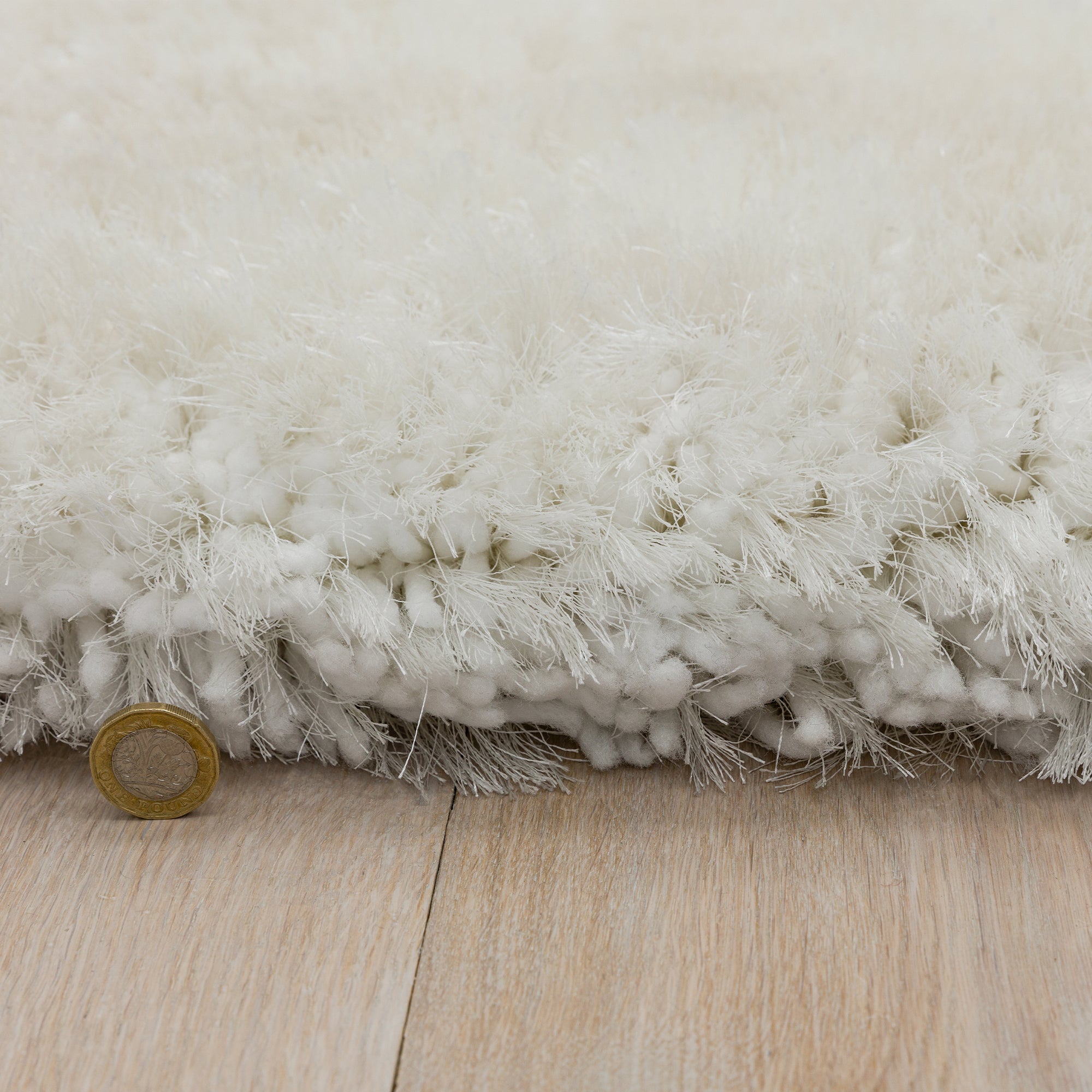 Plush White Rug