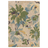 Alfombra Reef RF11 floral verde