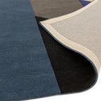 Alfombra Reef RF13 gran geométrica azul
