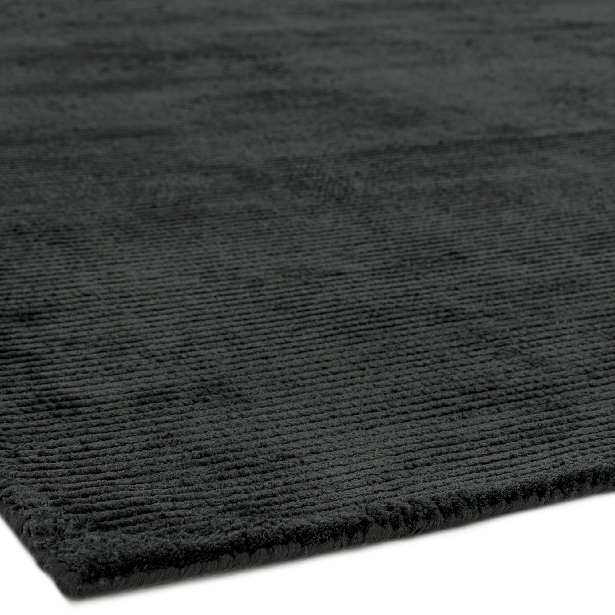 Reko Charcoal Textured Rug