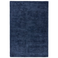 Alfombra Reko azul marino texturizada
