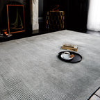 Reko Silver Textured Rug